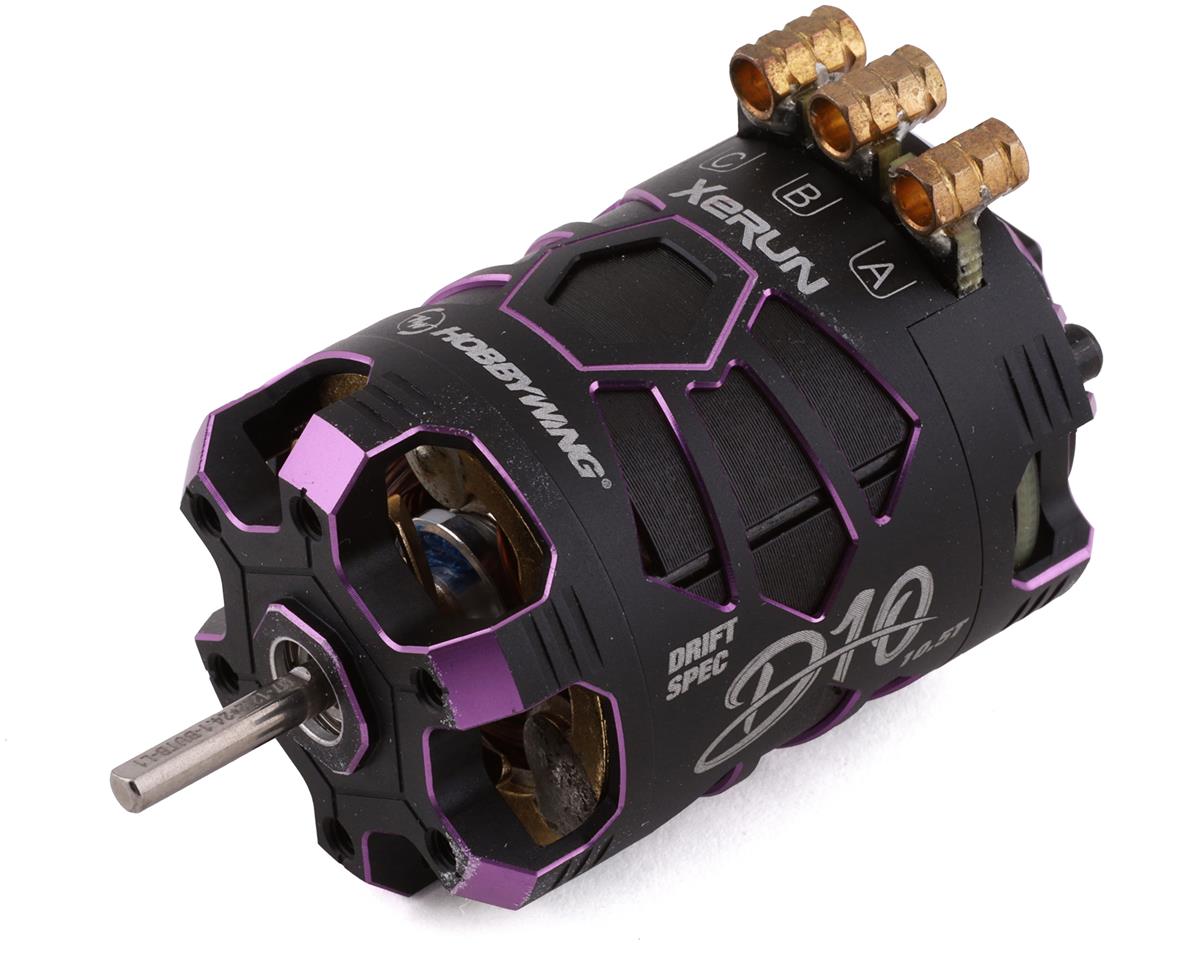 Hobbywing Xerun D10 Drift Brushless Motor (10.5T) (Purple)