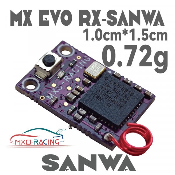 MXO-RACING MX EVO RX-SANWA /MR-03EVO/MA-03EVO/EVO/4CH PWM/SANWA