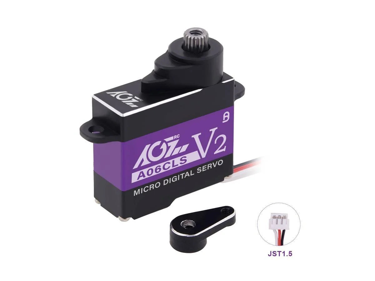 AGFRC - A06CLS v.2 Digital Coreless High Voltage Servo - Purple